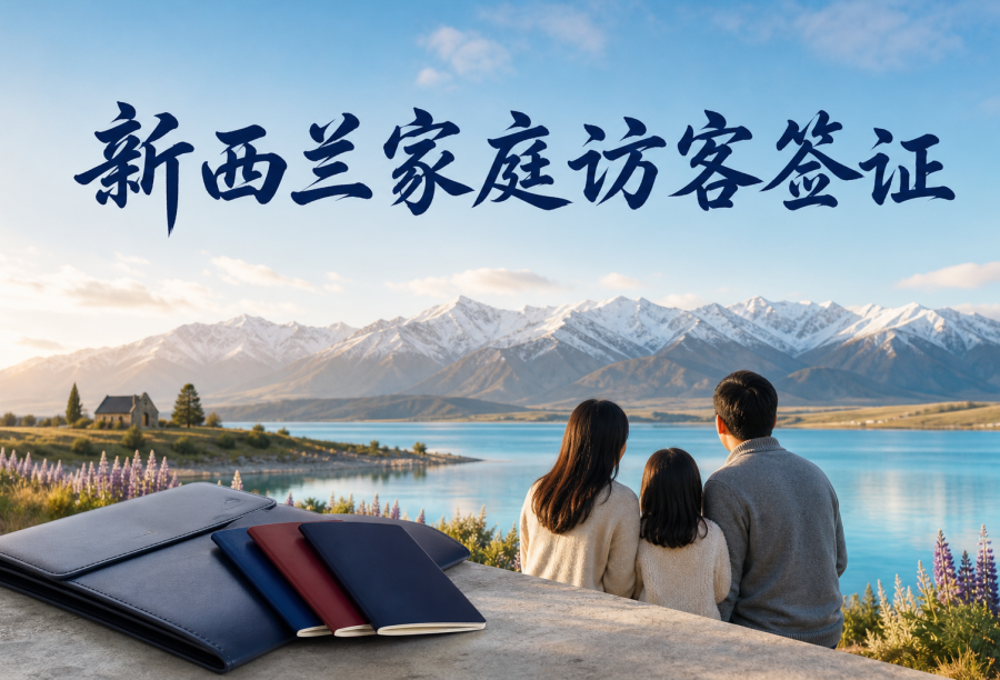 新西兰家庭访客签证中文申请支持｜夫妻亲子材料